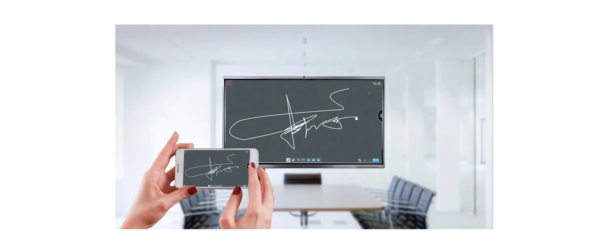 intelligent interactive flat panel