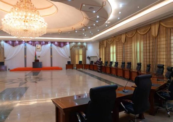 itc Full Digital Conference System applied to Burkina Faso Presidential Office