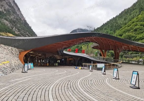 itc Helped Rebuild Jiuzhaigou Valley Scenic Area